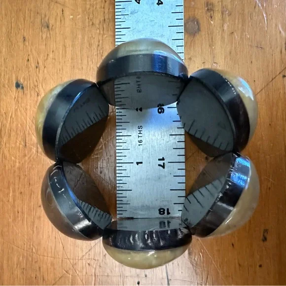 Monies Statement Horn Bracelet - Picture 8 of 13